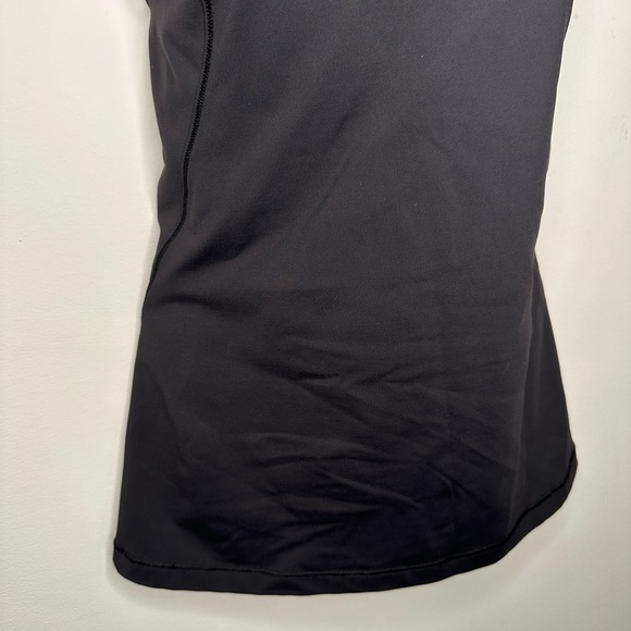 Lululemon | Womens Black Mesh Panel Racerback Active Workout Tank Top Sz 4 - Picture 6 of 11